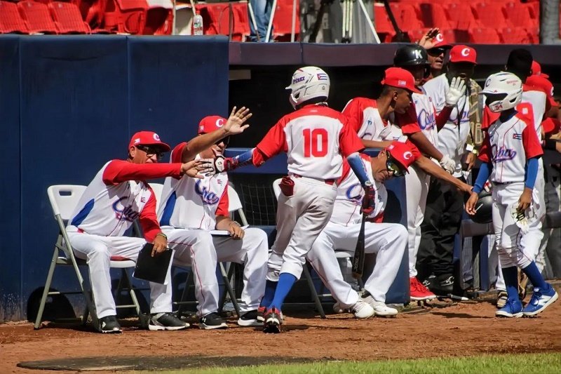 El elenco antillano de béisbol sub-12 años