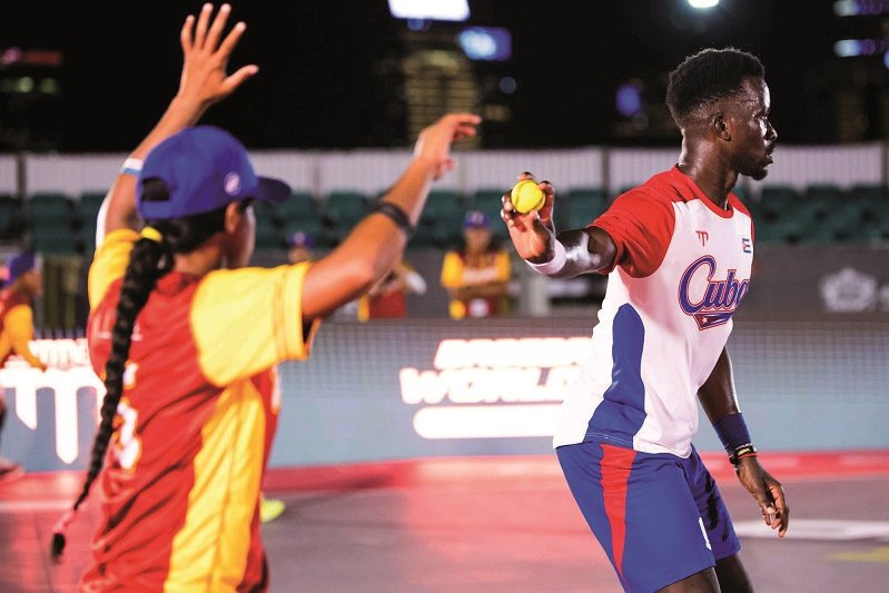 El equipo cubano de béisbol 5