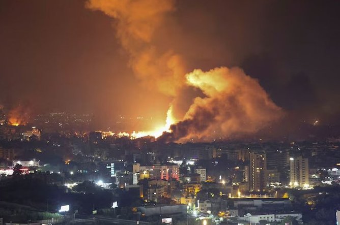 Ataques de Israel contra Libano, especialmente Beirut, octubre 2024