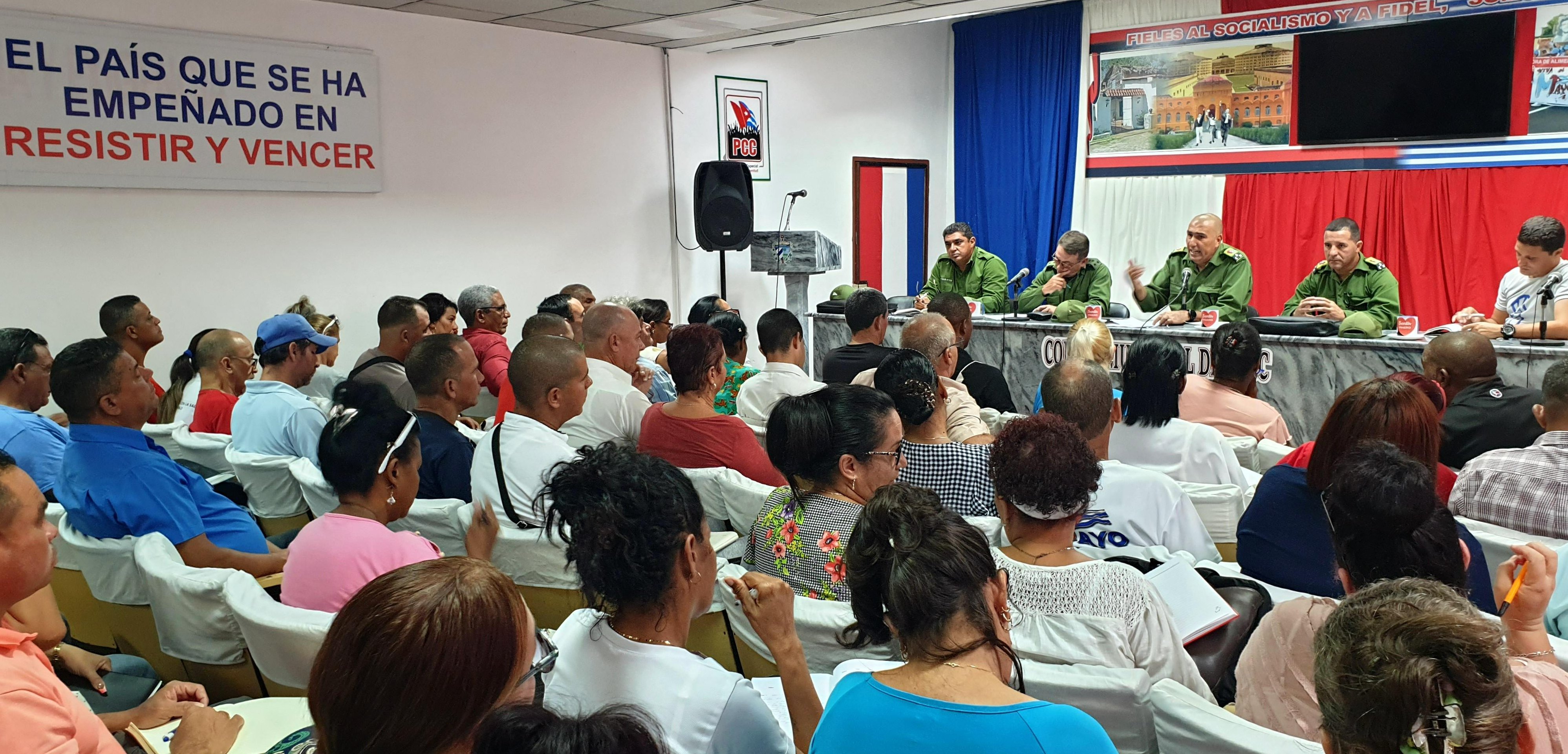 Consejo de Defensa Municipal en Isla de la Juventud