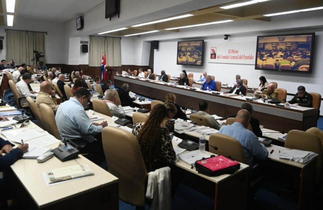 9no. Pleno del Comité Central del Partido