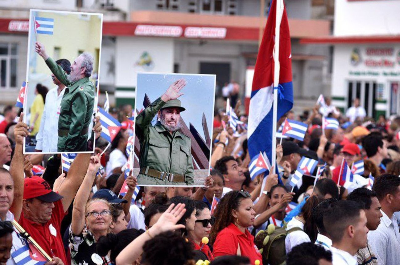 El pueblo habanero en representación de toda Cuba se activa en marcha combatiente