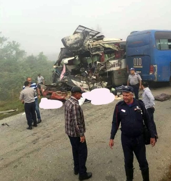 Letal accidente de tránsito en Ciego de Avila