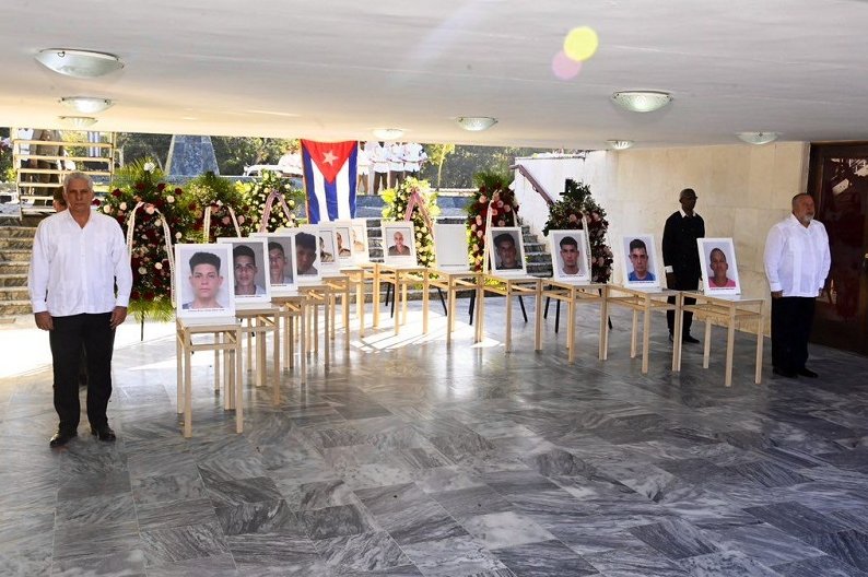 Como se dĳo en el homenaje póstumo, estos combatientes serán eternamente recordados, pues ellos forman parte de la historia de un gran pueblo