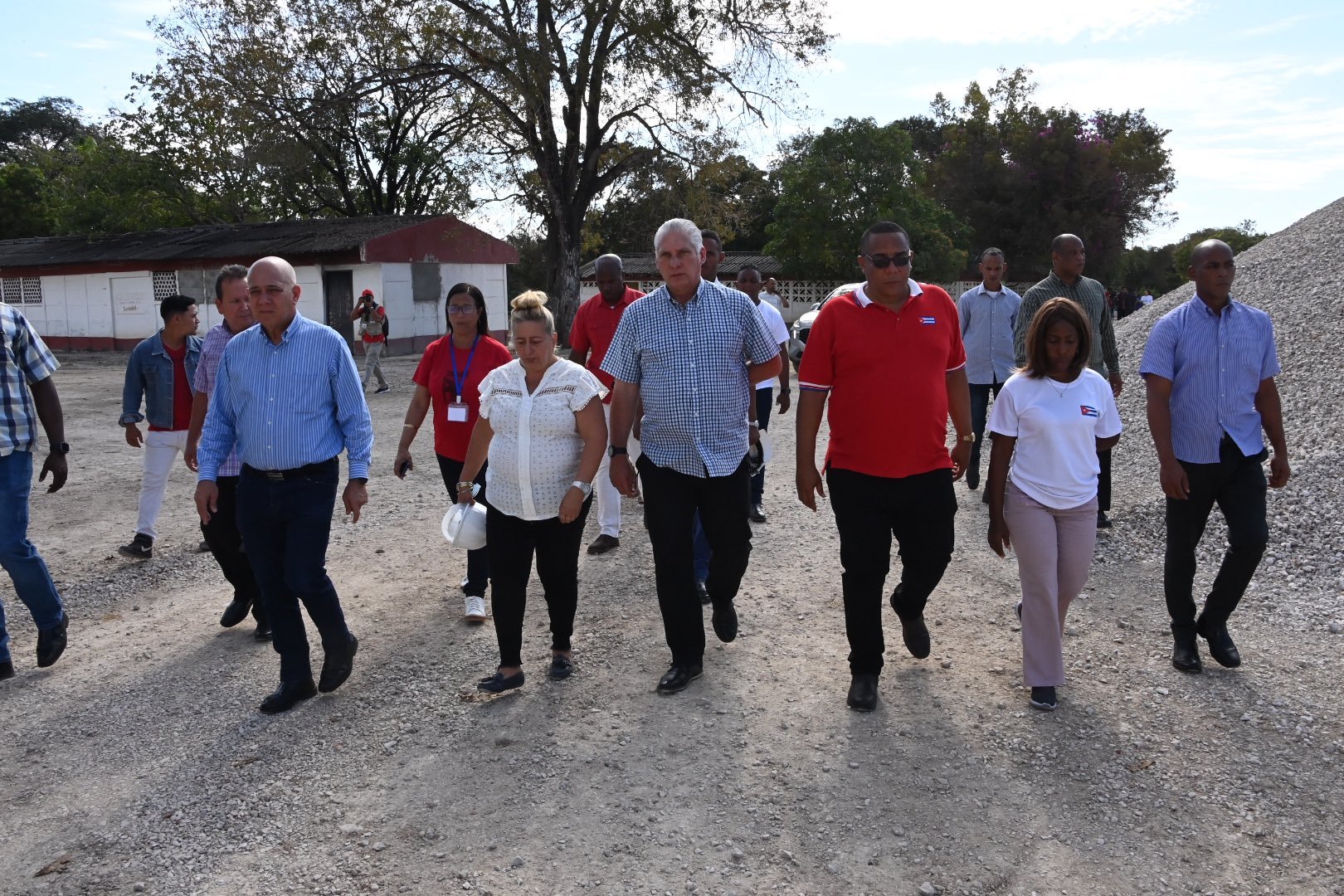 Visita de Miguel Díaz-Canel a Guantánamo