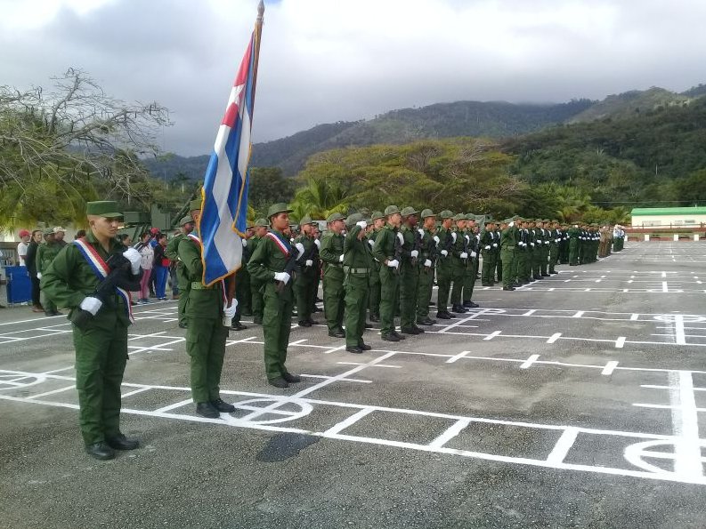 Acto de inicio del año de preparación para la defensa 2025 en la Región Militar Sancti Spíritus.