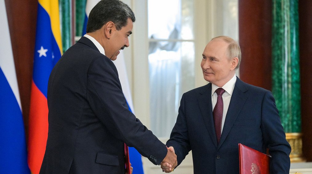 El presidente venezolano, Nicolás Maduro, y su homólogo ruso, Vladímir Putin