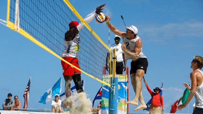 Dupla cubana de voleibol de playa
