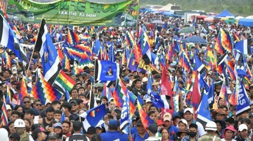 Un MAS fuerte y aglutinador favoreció a las masas indígenas y campesinas de Bolivia.