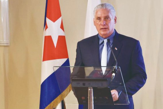 El Presidente Miguel Díaz-Canel Bermúdez encabezó el acto por los 65 años del restablecimiento de relaciones entre Cuba y Rusia