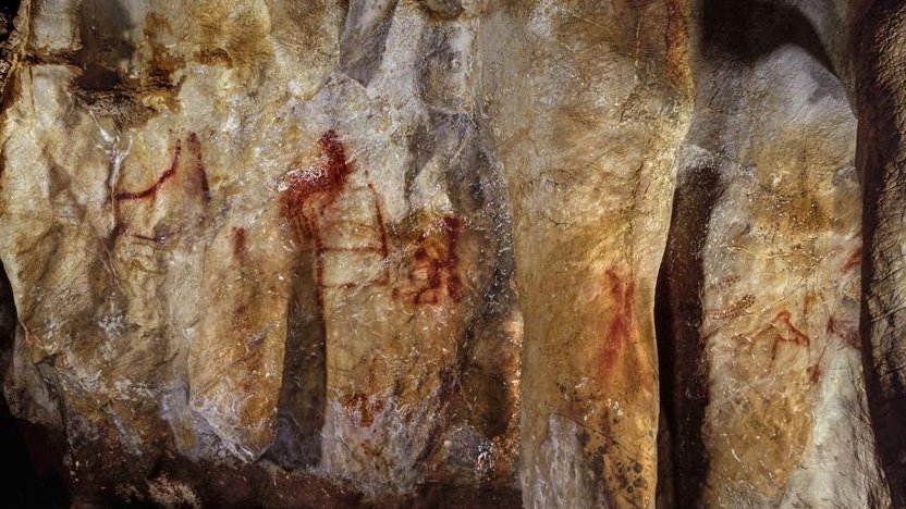 Arte rupestre neandertal en la Cueva de la Pasiega