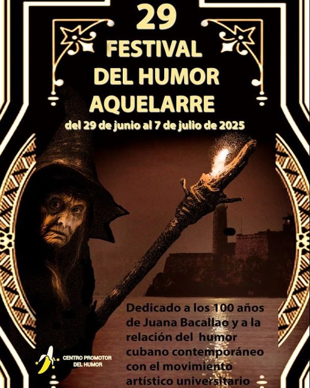 El Centro Promotor del Humor presenta a finales de junio el Festival Aquelarre 2025