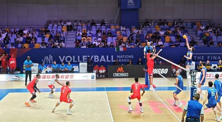 Selección cubana cae ante Italia en cuartos de Liga de Naciones Voleibol