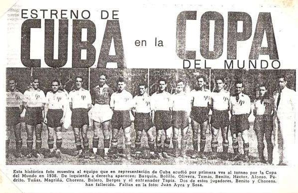 Cuba en el Mundial de Fútbol de 1938