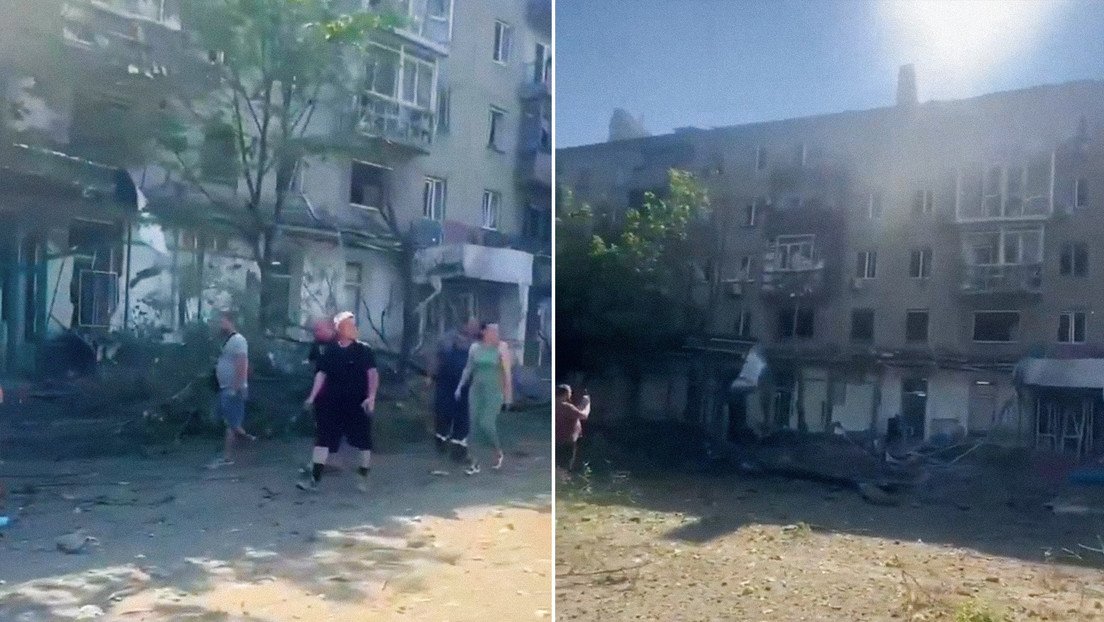 Ucrania ataca centro médico y bloque de viviendas en Donetsk