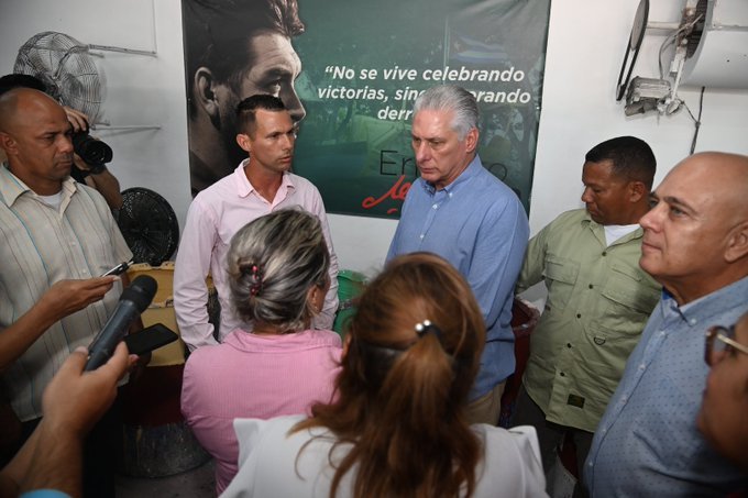 Presidente cubano destaca resultados de proyecto de desarrollo local en Villa Clara