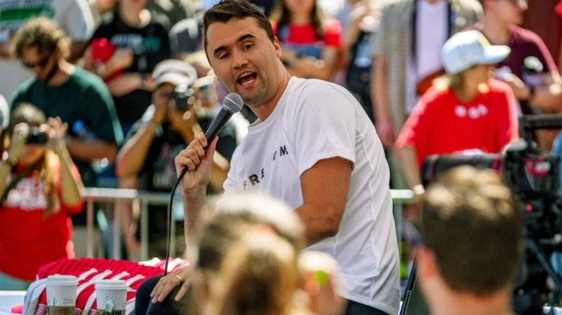 El activista proDonald Trump, Charlie Kirk