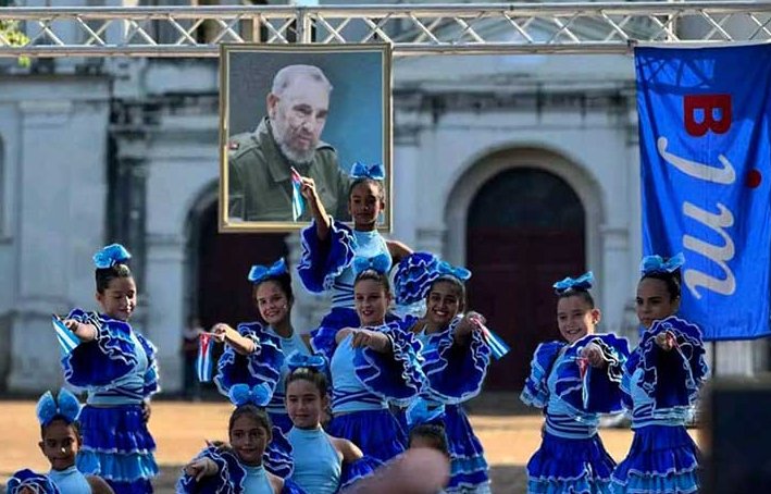 Los niños fueron protagonistas en la celebración por los 21 años de la BJM.