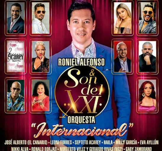 Disco Internacional, de Roniel Alfonso.