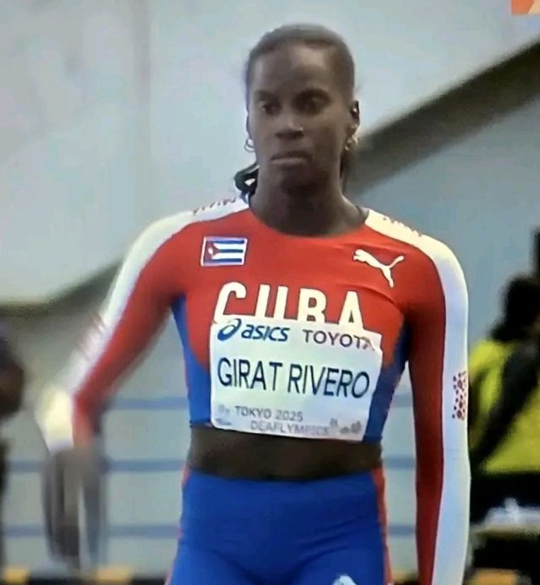 Girat Rivero conquistó la medalla de plata en el triple salto de las Sordolimpiadas