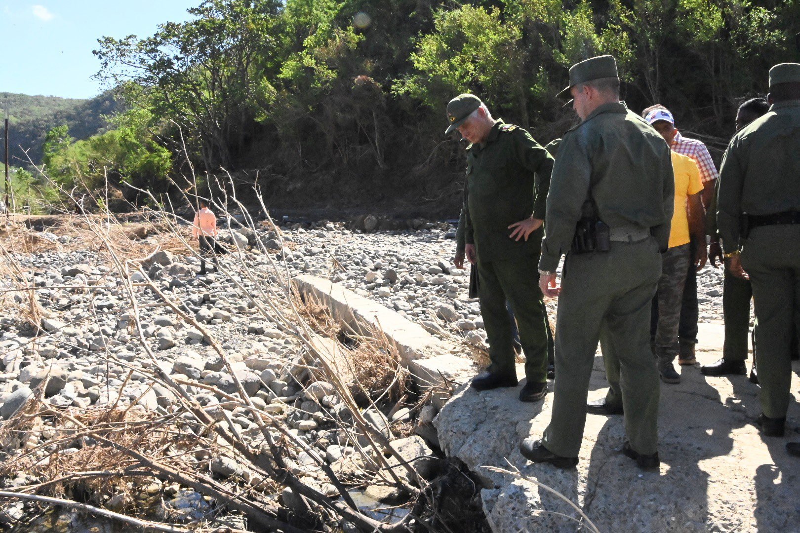 Díaz-Canel en Santiago de Cuba
