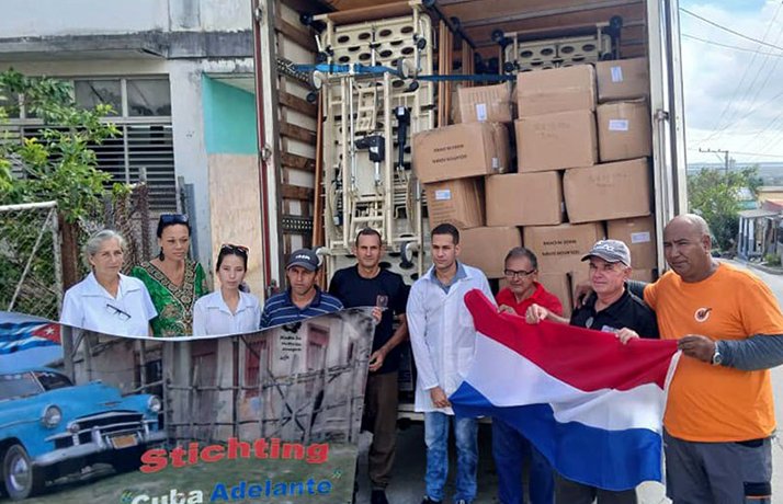 Entre las escuelas beneficiadas figuran la Jorge Ricardo Masetti y la Le Thi Rieng, ambas en el municipio cabecera.