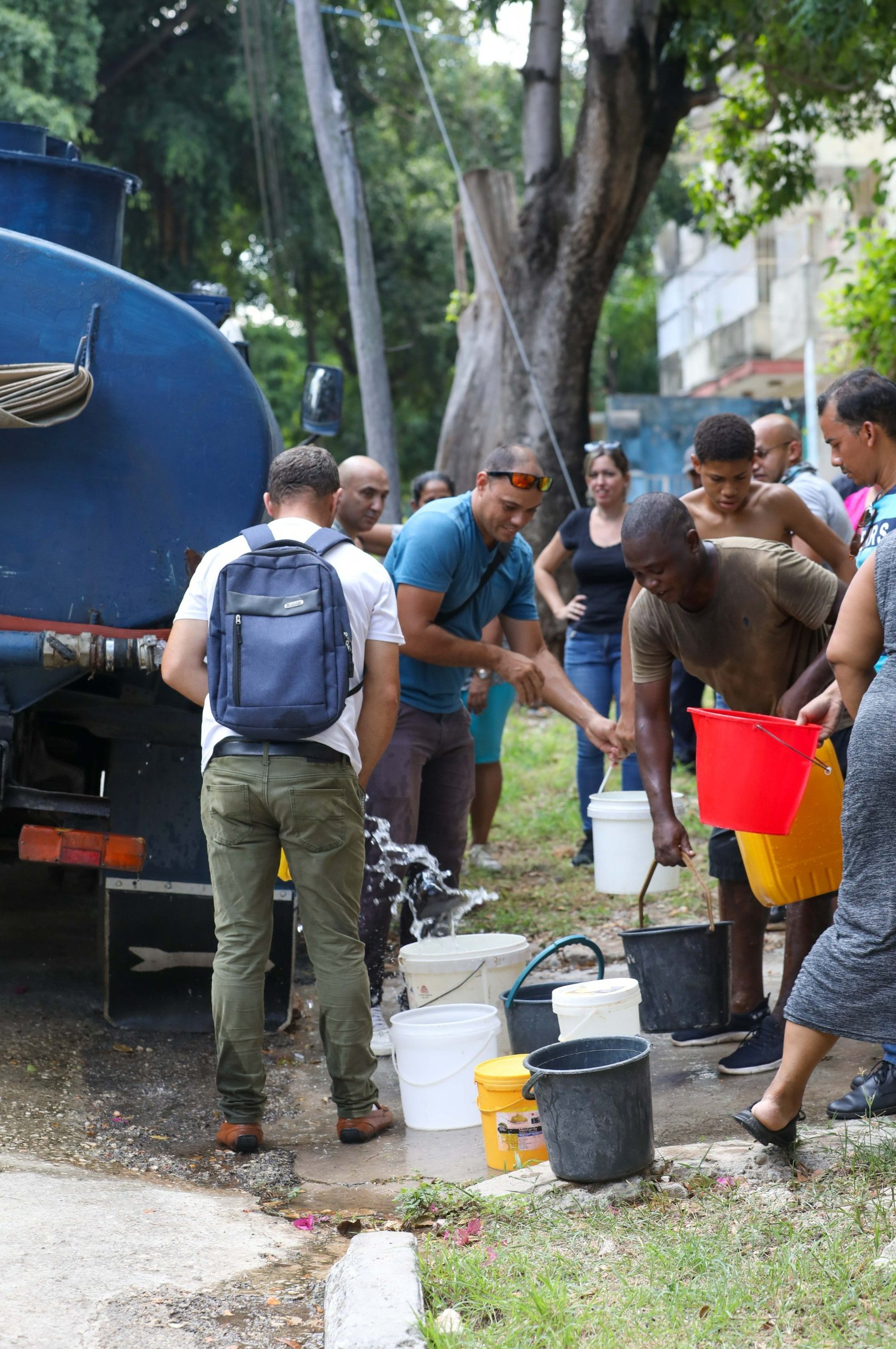 Durante la semana se produjo un aumento de la población afectada por el abasto de agua por redes.