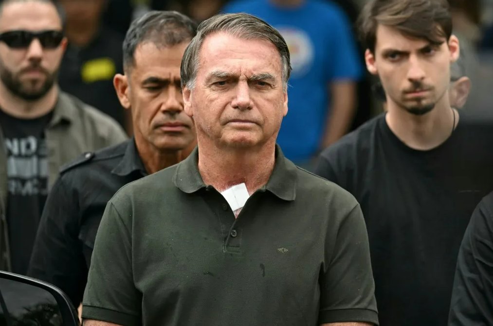El expresidente brasileño Jair Bolsonaro