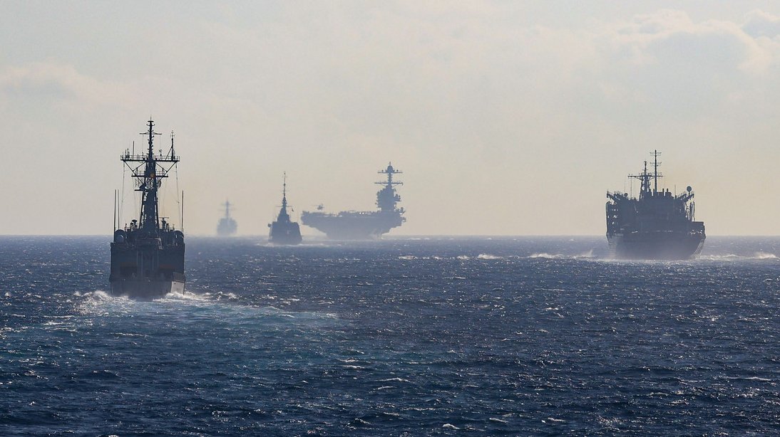 Grupos navales de guerra en Oriente Medio