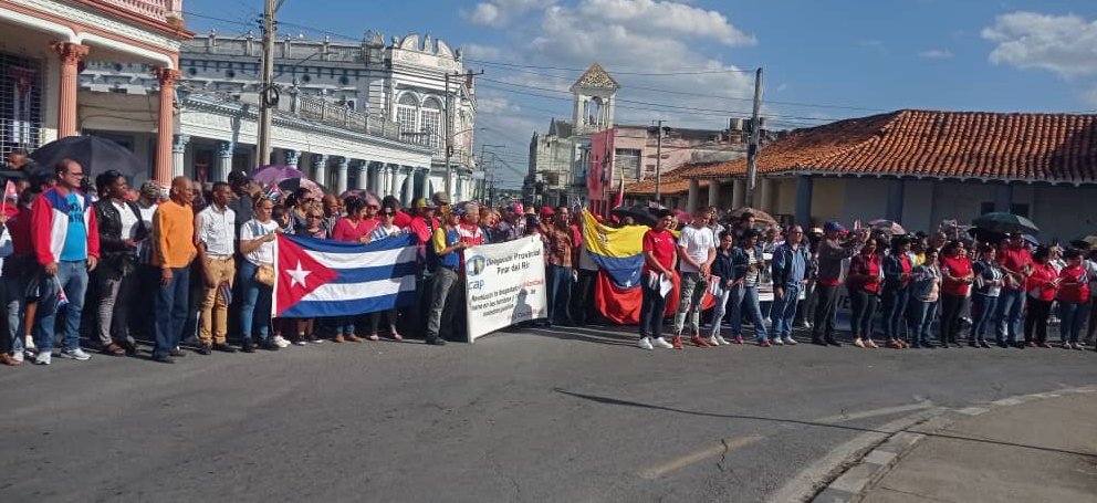 Los vueltabajeros respaldan al pueblo venezolano