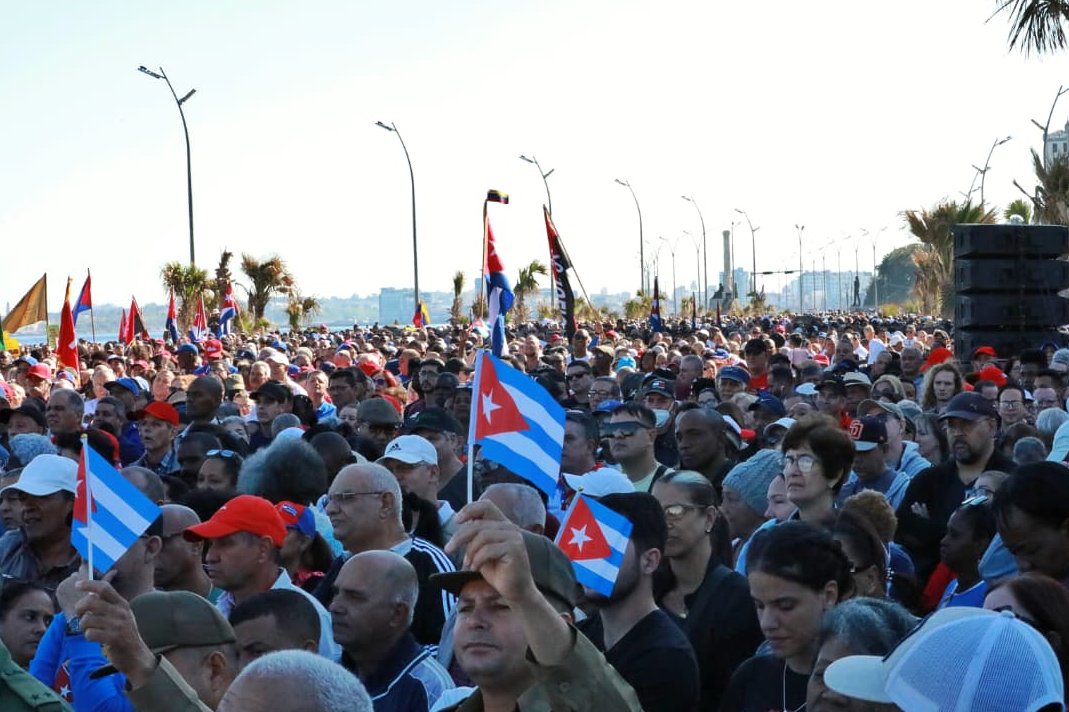 Los capitalinos reafirmaron que Venezuela no está sola y que la razón vencerá por encima del odio y la ambición