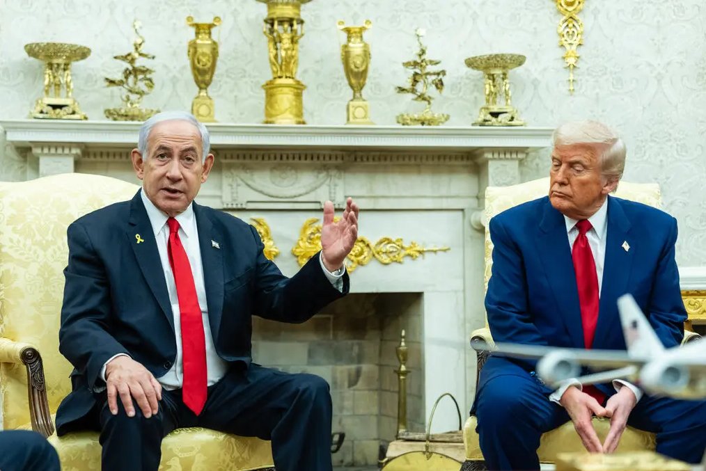 . Fieles representantes de la diplomacia del terror, Trump y Netanyahu están empujando al planeta a una guerra de dimensiones letales para millones de personas.