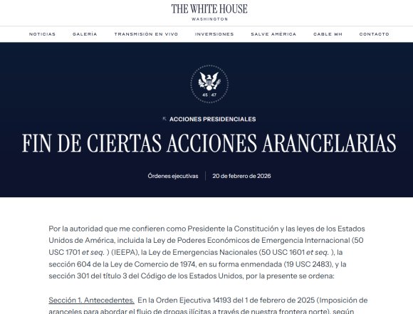 Trump elimina aranceles adicionales: un cambio drástico en la política comercial de Estados Unidos