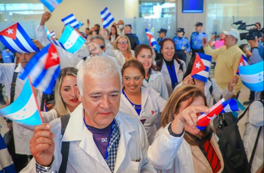 Misión médica cubana en Honduras