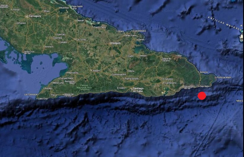 Sismo perceptible en oriente cubano