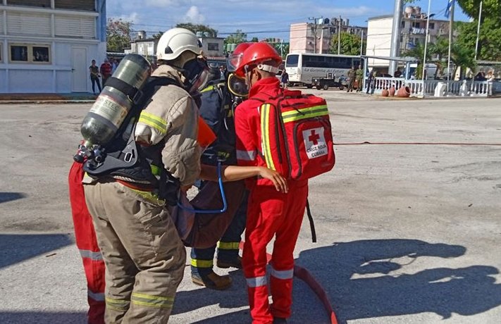 Realizan Ejercicio Meteoro 2026 en Ciego de Ávila