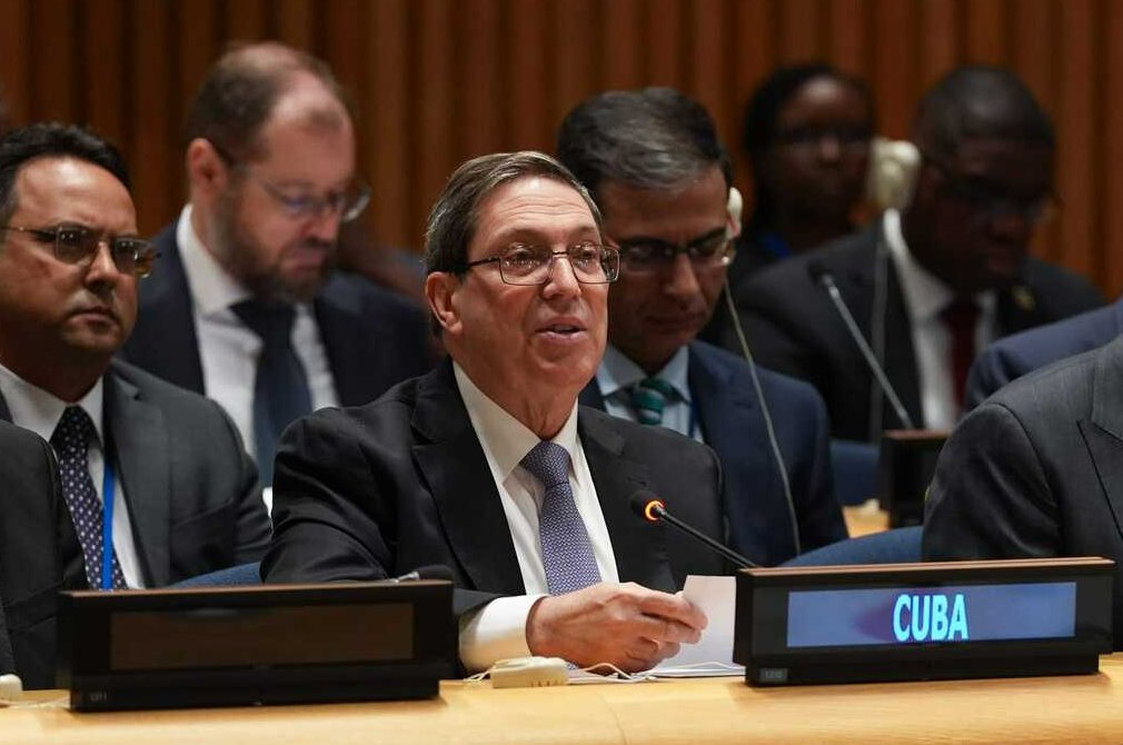 El canciller cubano Bruno Rodríguez Parrilla