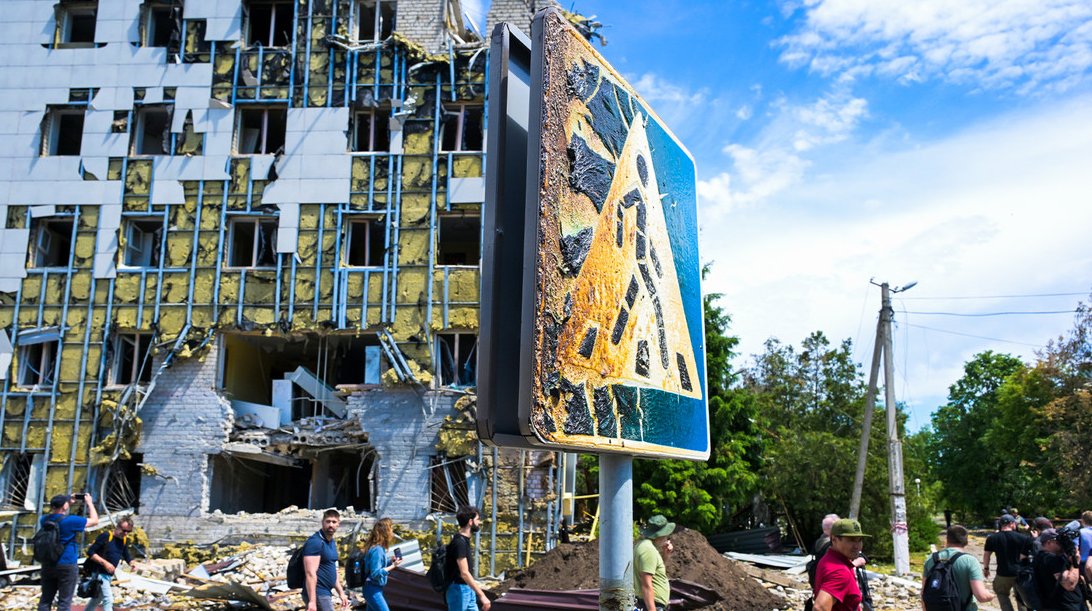 La residencia estudiantil en la ciudad de Starobelsk atacada por Ucrania que dejó 21 muertos la madrugada del pasado 22 de mayo.