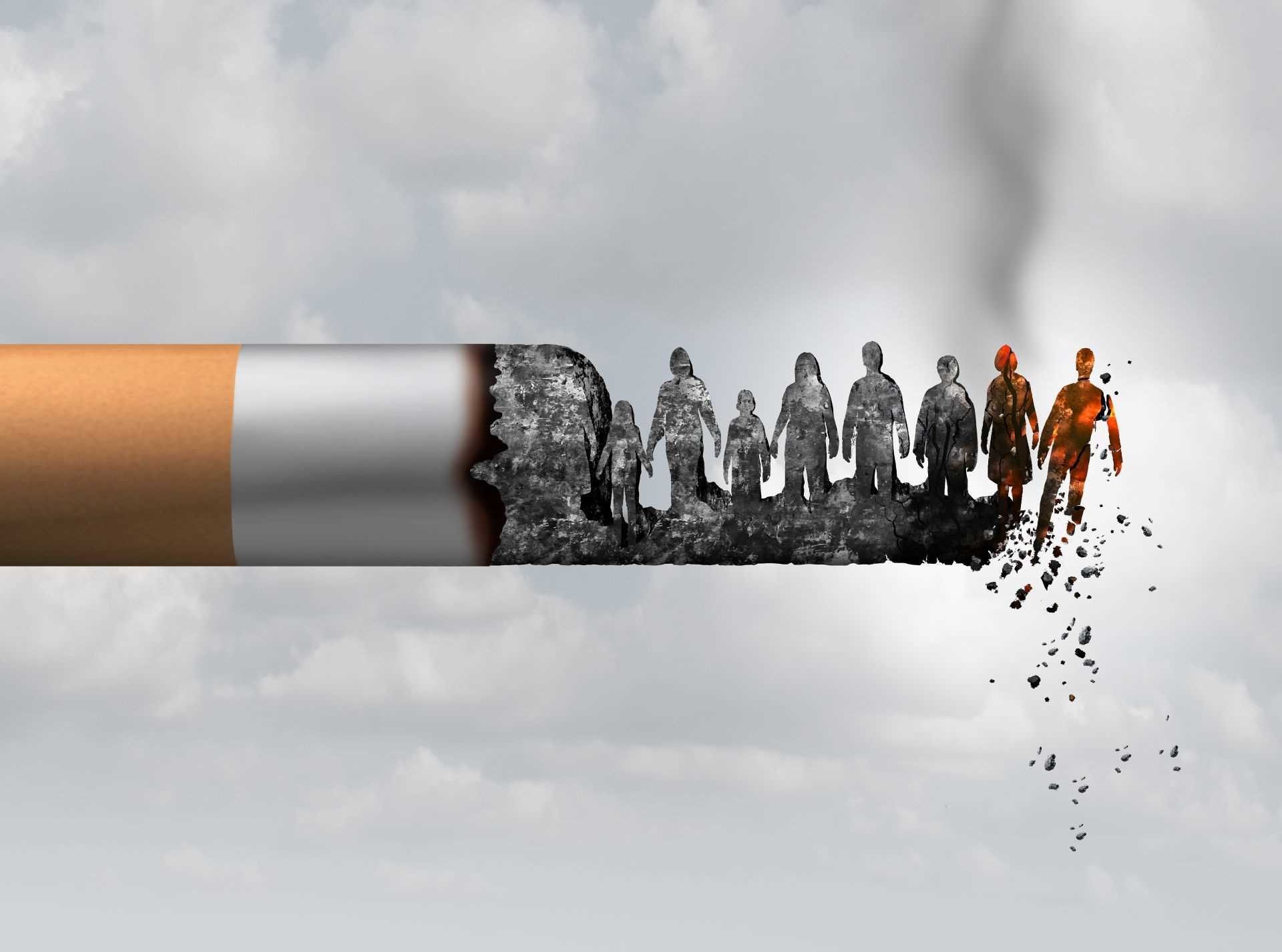 Cuatro mil sustancias tóxicas contiene el humo de tabaco, entre ellas la nicotina, el monóxido de carbono y el benzopireno, que aumentan las probabilidades de adicción y consumo de otras drogas más letales, y afectan también a los no fumadores cuando están obligados a compartir el local y el ambiente.