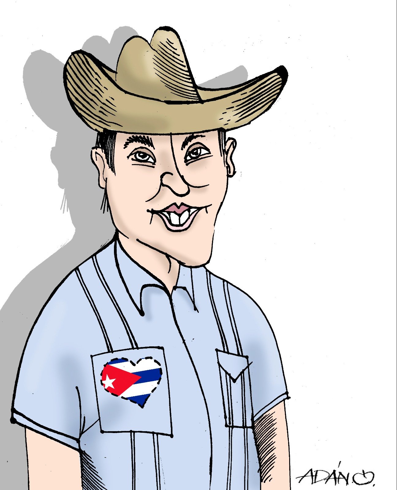 Si yo no fuera cubano no habría aplaudido a Fidel cada vez que les sonaba el carapacho a los personajes del Norte, ni me hubiera estrenado nunca una guayabera.