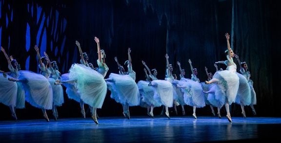 Función Giselle, del Ballet Nacional de Cuba.