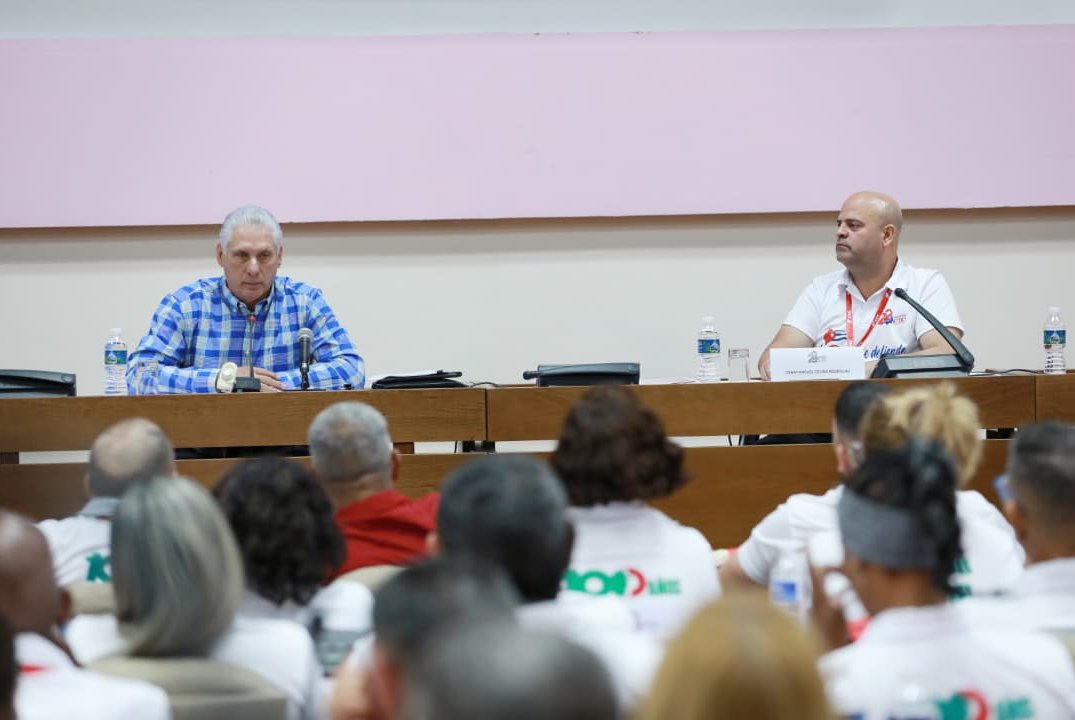 Sesión final del 22do. Congreso de la CTC
