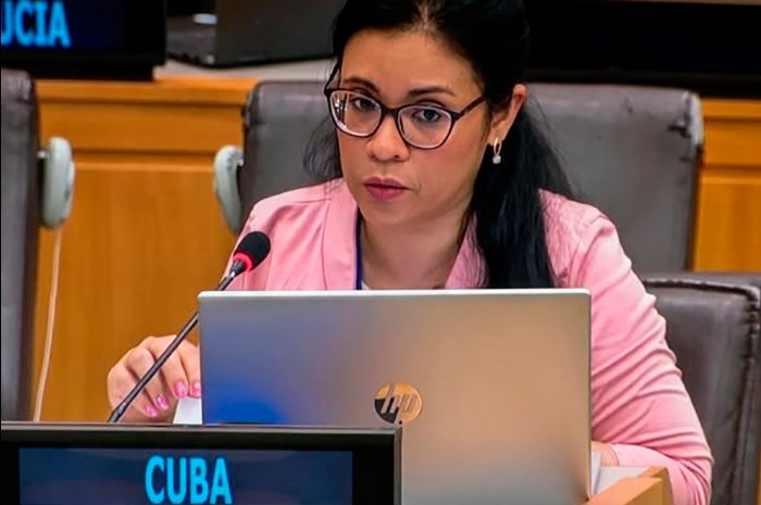Daylenis Moreno Guerra, embajadora y representante permanente alterna de Cuba ante las Naciones Unidas