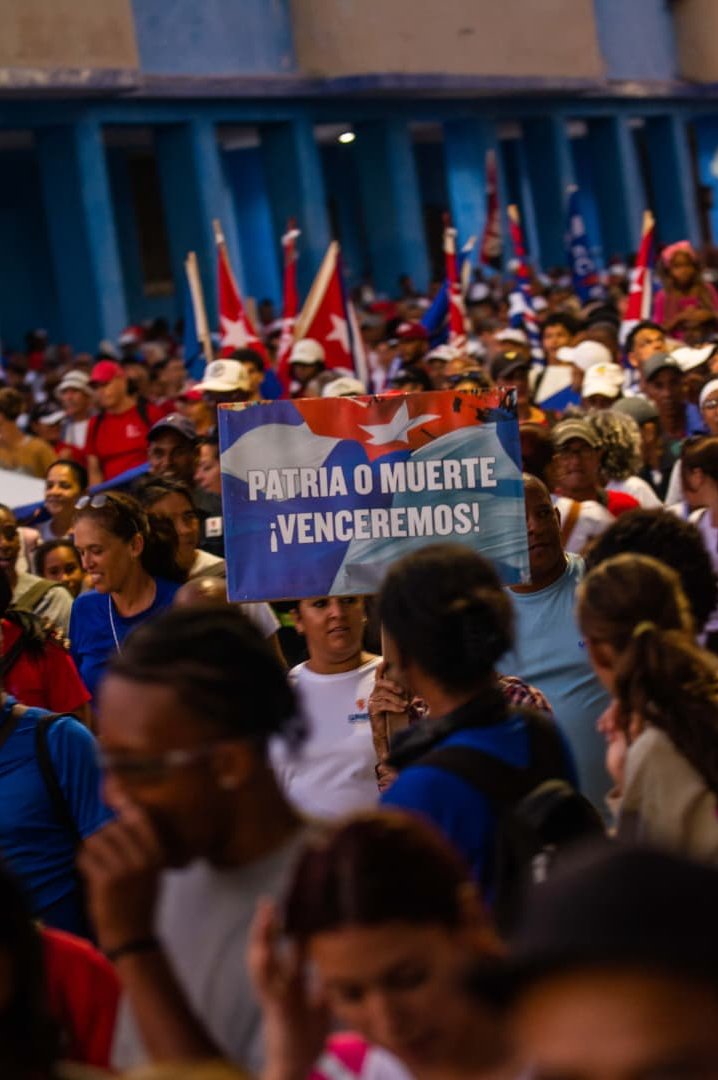 Para nuestro pueblo la consigna es: ¡Venceremos!