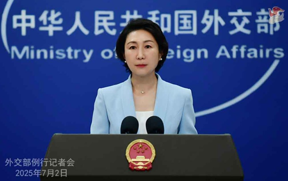 La portavoz del Ministerio de Relaciones Exteriores chino, Mao Ning. Imagen de archivo.