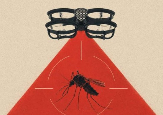 Los drones están diseñados para emitir pulsos ultrasónicos