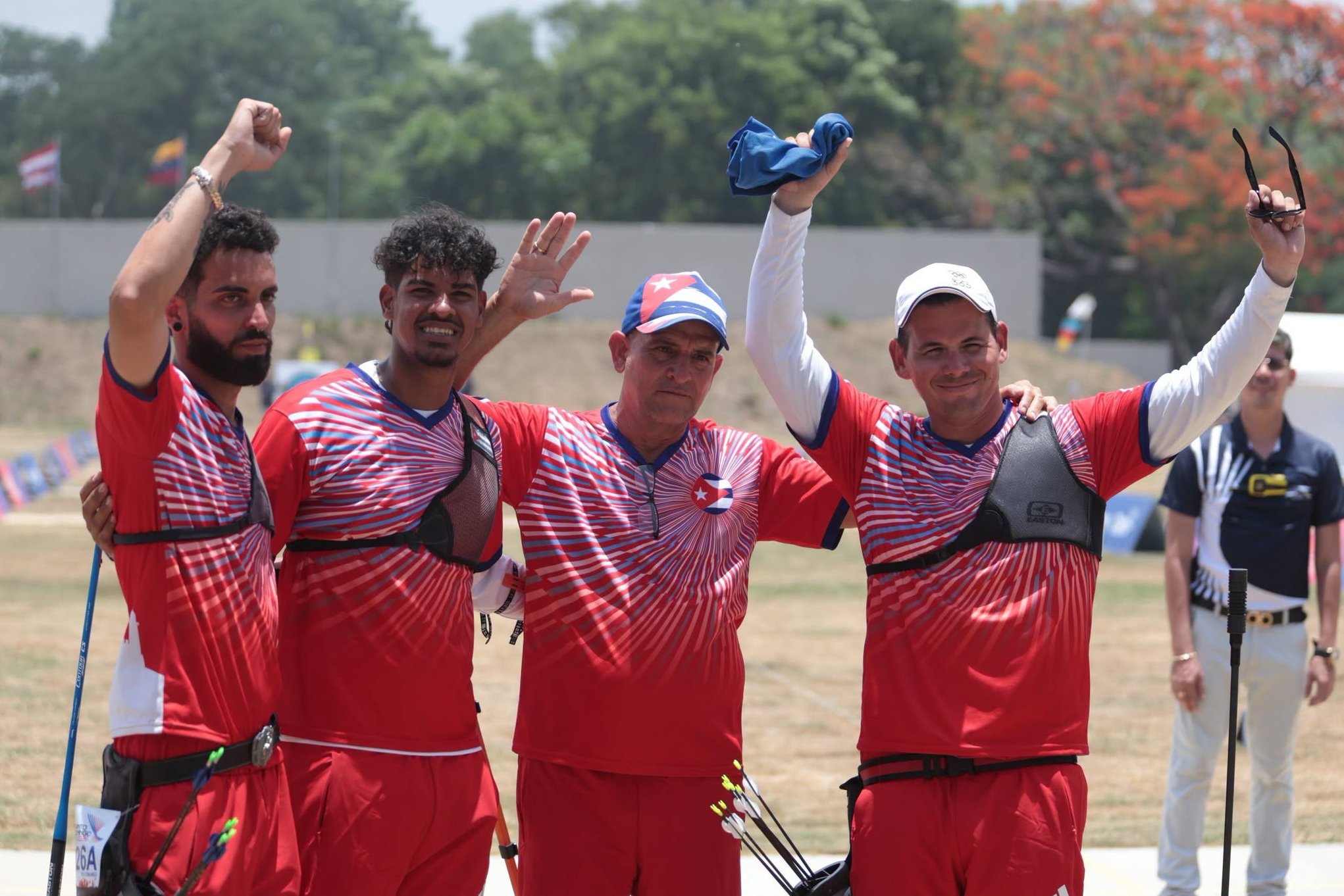Equipo cubano de tiro con arco recurvo Santo Domingo 2026