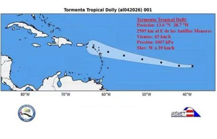 Tormenta tropical Dolly