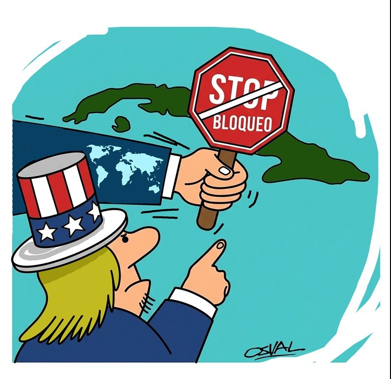 Cese el bloqueo contra Cuba