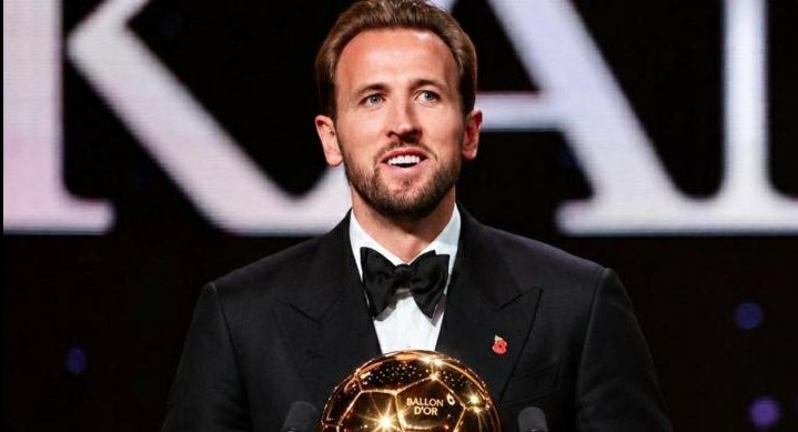 Harry Kane superó en las votaciones a Kylian Mbappé y a Lamine Yamal para quedarse con el balón de oro